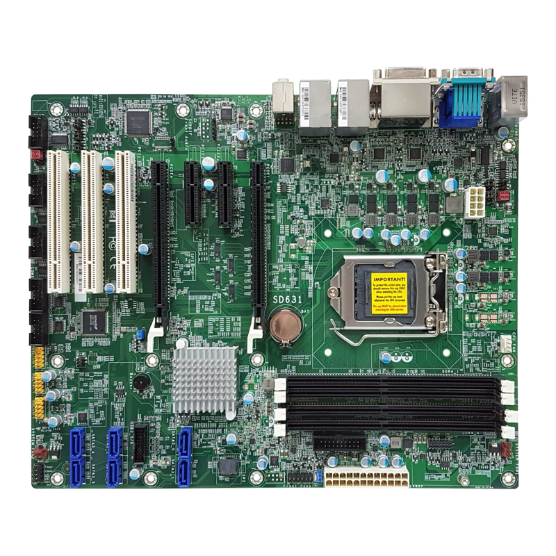  ATX , Motherboard Industriali - SD631-Q170