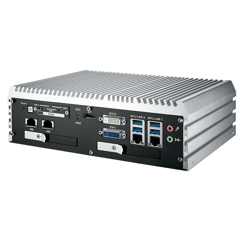  10G Ethernet Systems , Fanless Box PCs - ECS-9055R