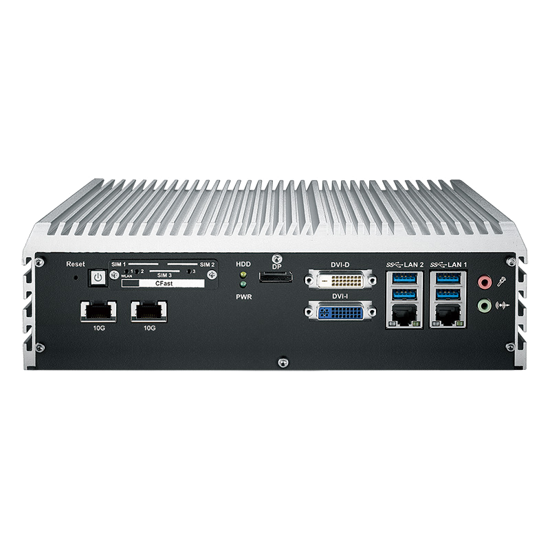  10G Ethernet Systems , Fanless Box PCs - ECS-9055
