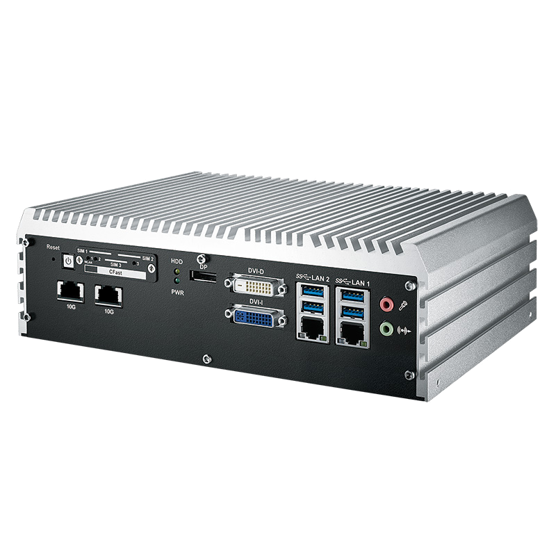  10G Ethernet Systems , Fanless Box PCs - ECS-9055