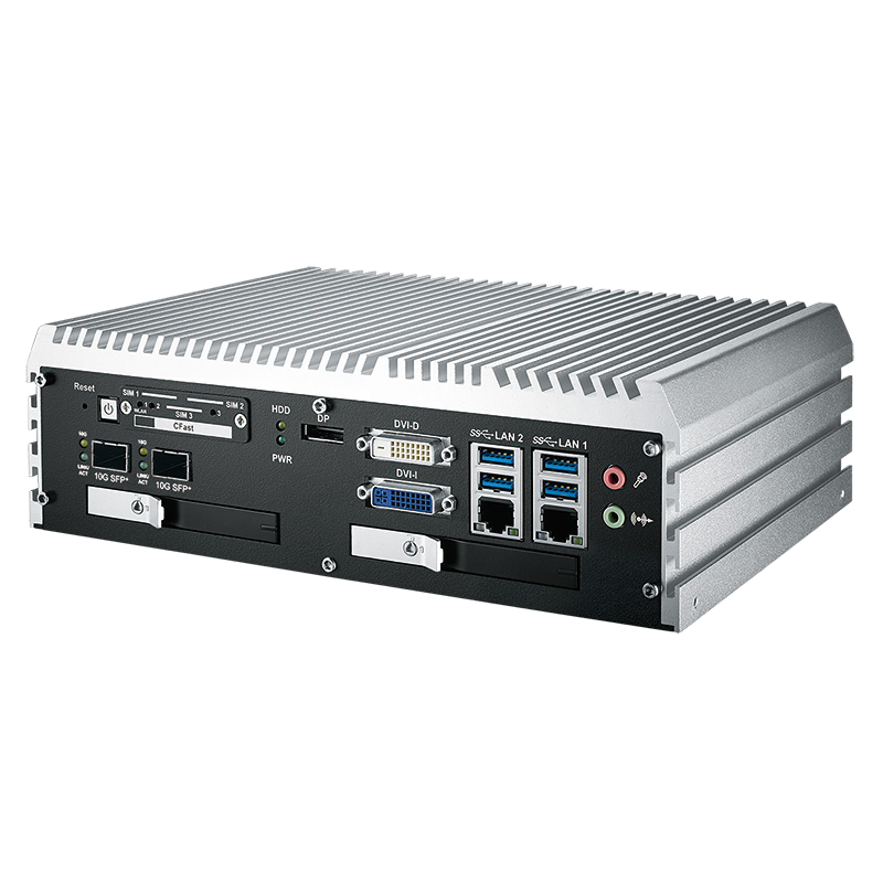  10G Ethernet Systems , Fanless Box PCs - ECS-9071R