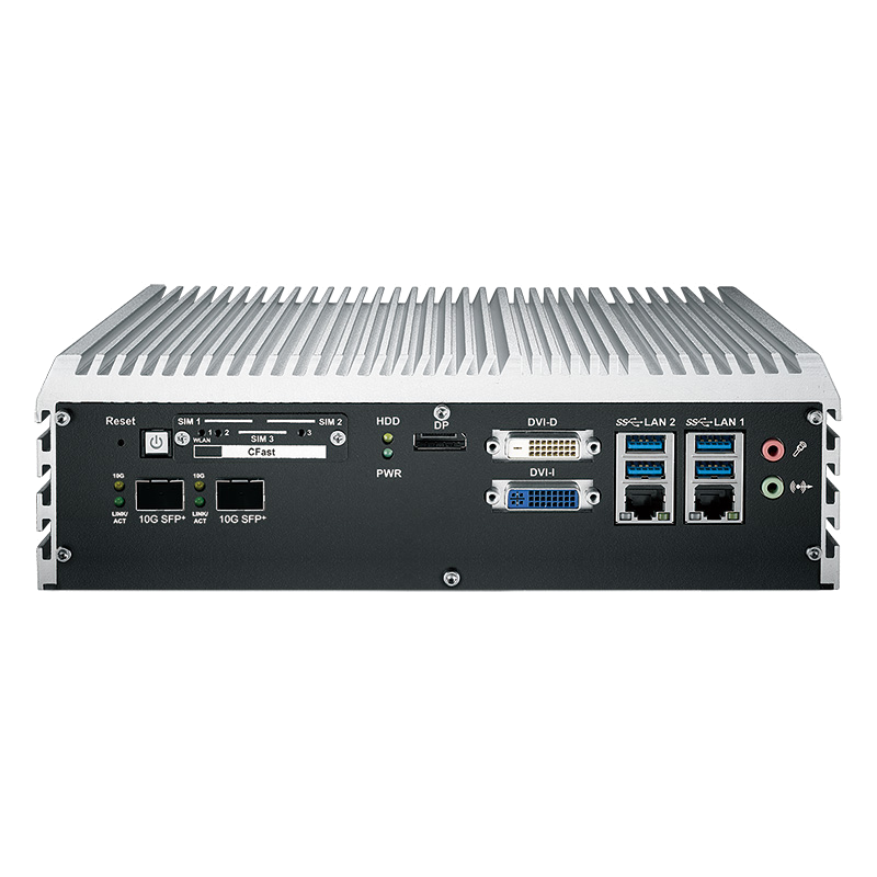 10G Ethernet Systems , Fanless Box PCs - ECS-9071