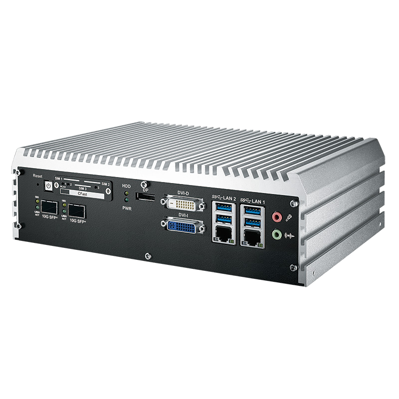  10G Ethernet Systems , Fanless Box PCs - ECS-9071