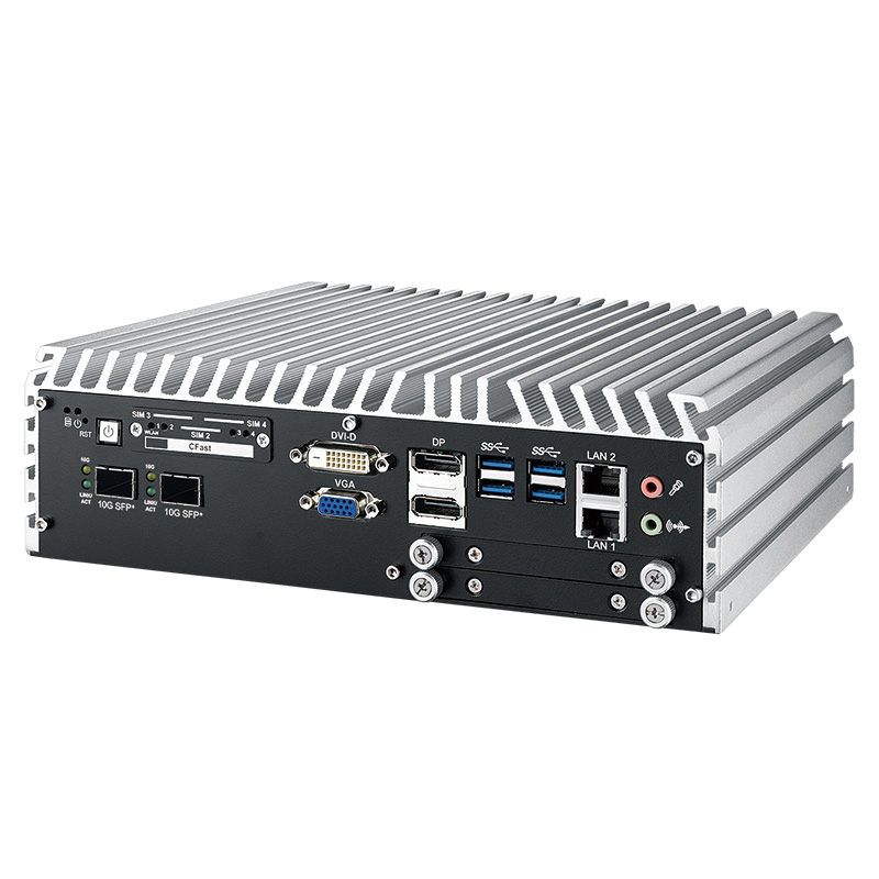  10G Ethernet Systems , Box PC Fanless - ECS-9771