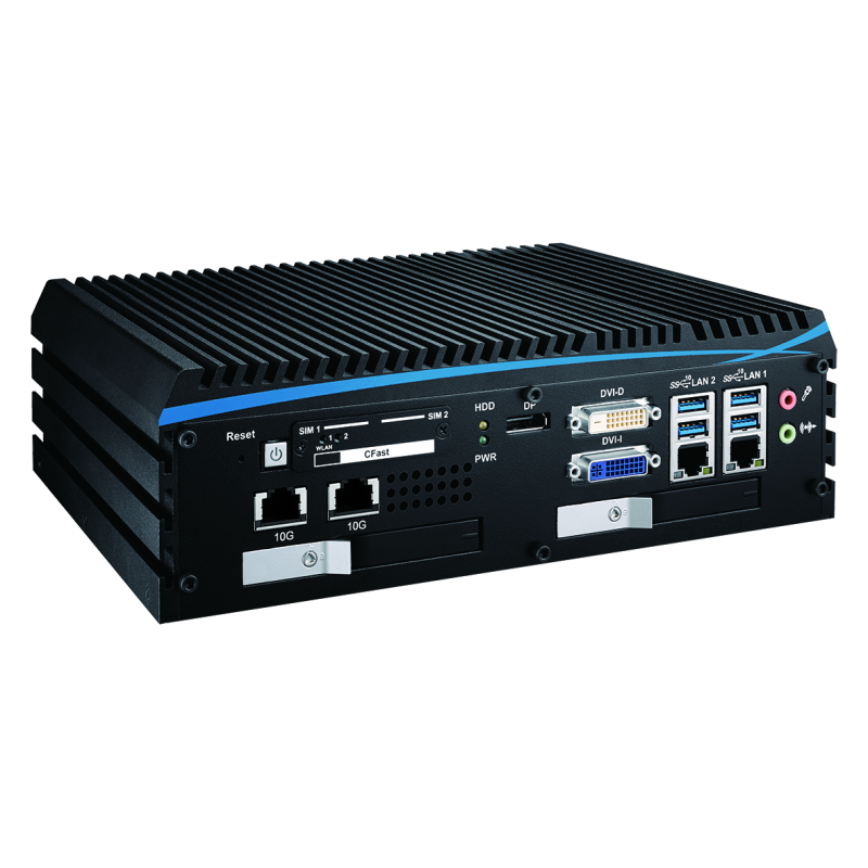  10G Ethernet Systems , Fanless Box PCs - ECX-1055R