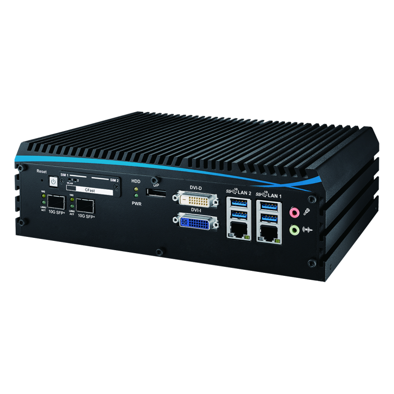  10G Ethernet Systems , Fanless Box PCs - ECX-1071