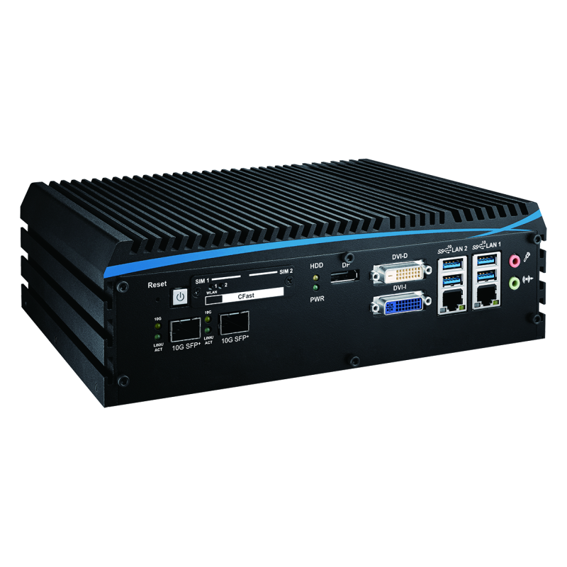  Fanless Box PCs , 10G Ethernet Systems - ECX-1071