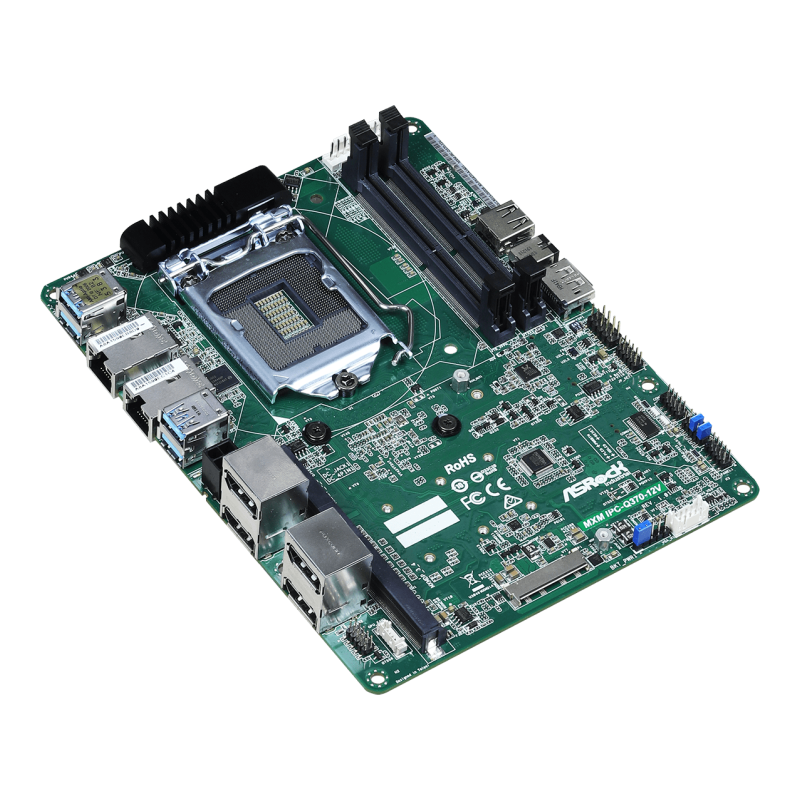  Industrial Motherboards , Micro-STX - MXM IPC-Q370-12V