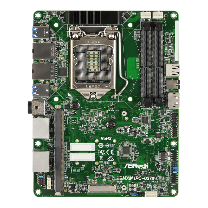  Micro-STX , Motherboard Industriali - MXM IPC-Q370